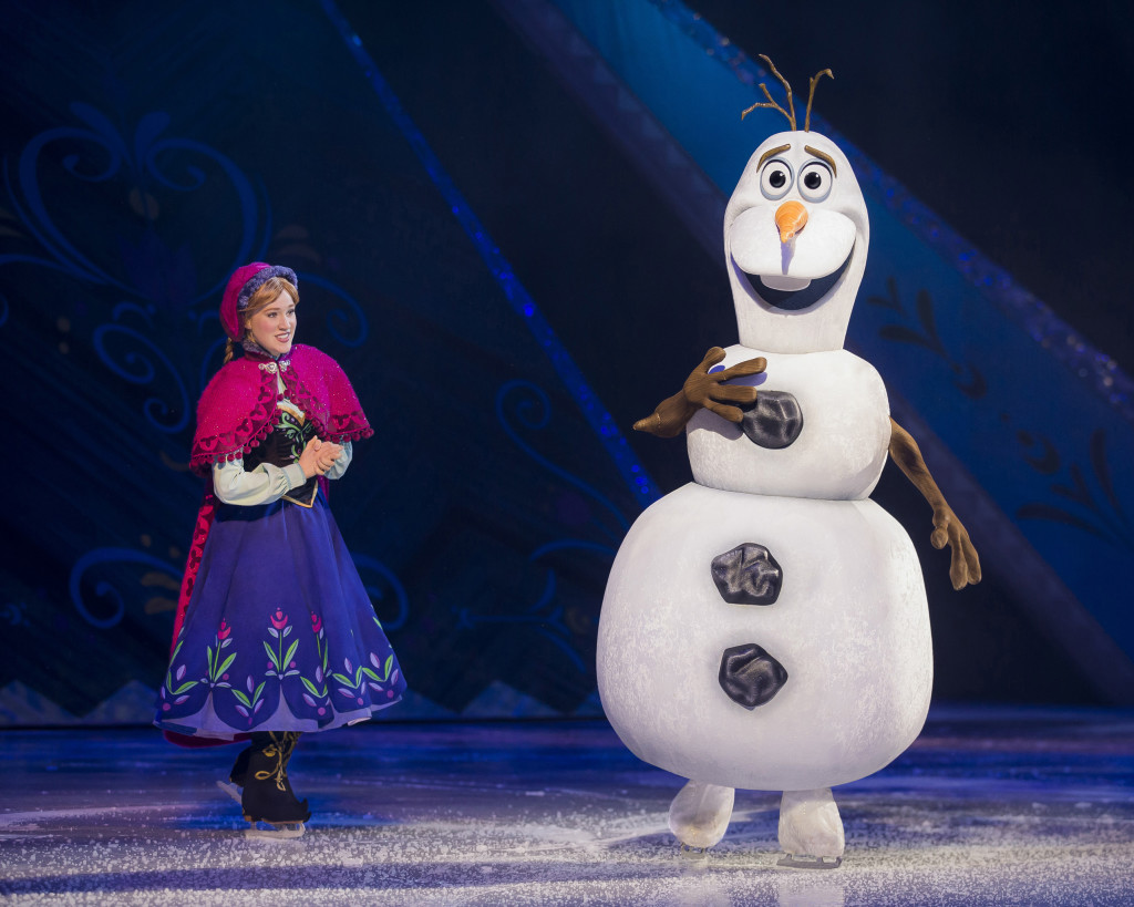 Disney On Ice presents Worlds of Enchantment Anna & Olaf from Disney’s Frozen Anna & Olaf