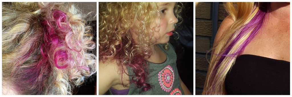 BambiShoes pink hair purple hair