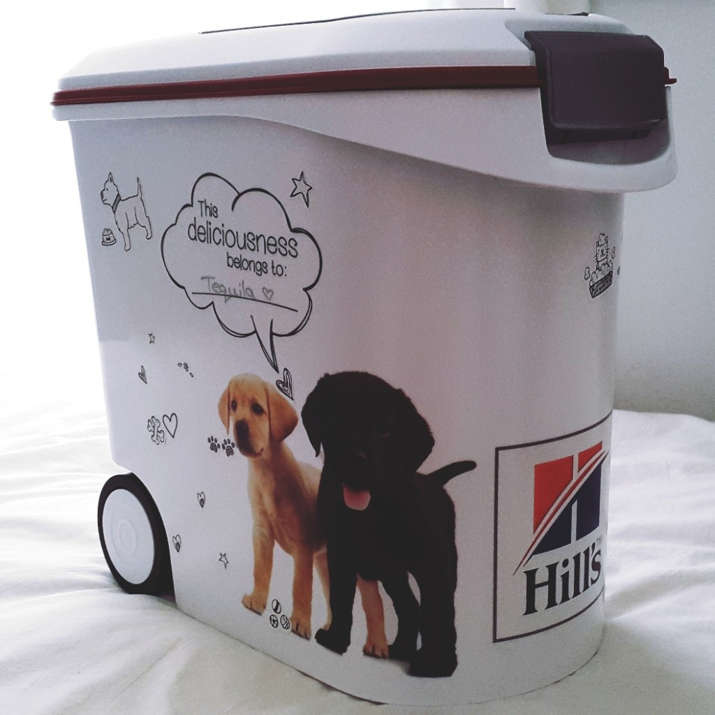 Hill's Foodie Bin for cats and dogs giveaway Pretty Please Charlie