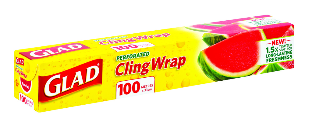 Glad - New Cling Wrap - April 2015