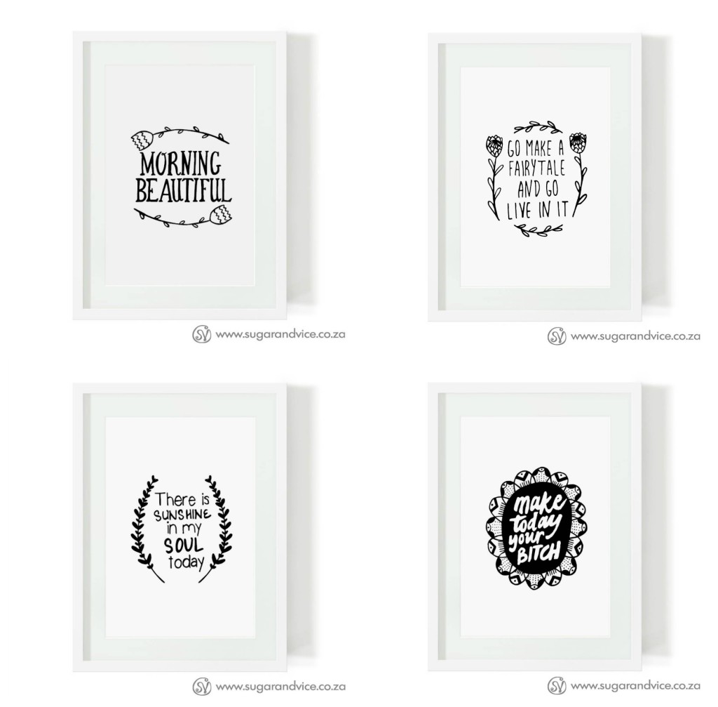 Sugar and Vice Quirky Limited Art Prints 
