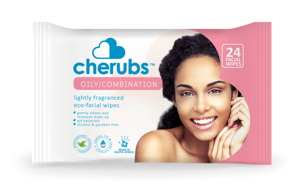 Cherubs Eco Facial Wipes for Oily Skin