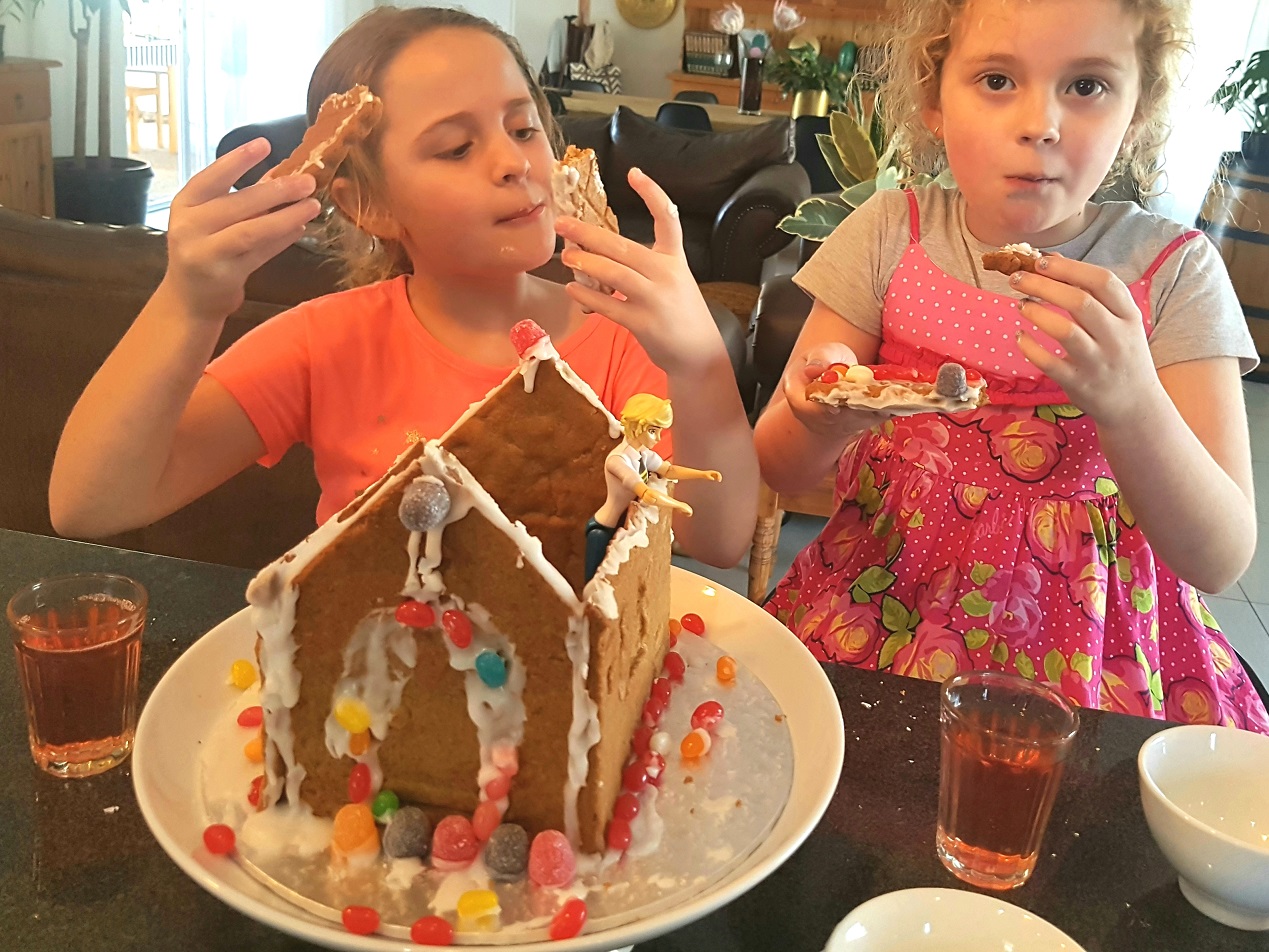 We built a Gingerbread House!