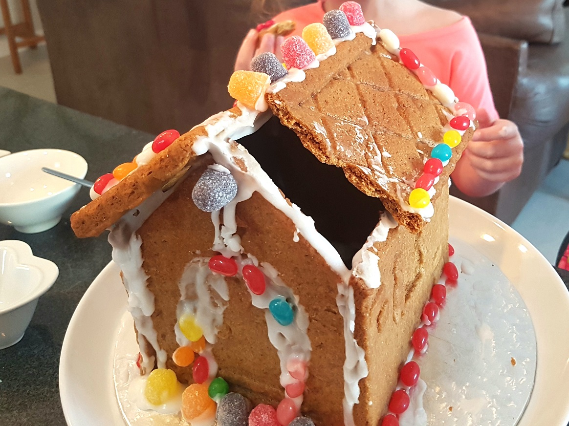 We built a Gingerbread House!