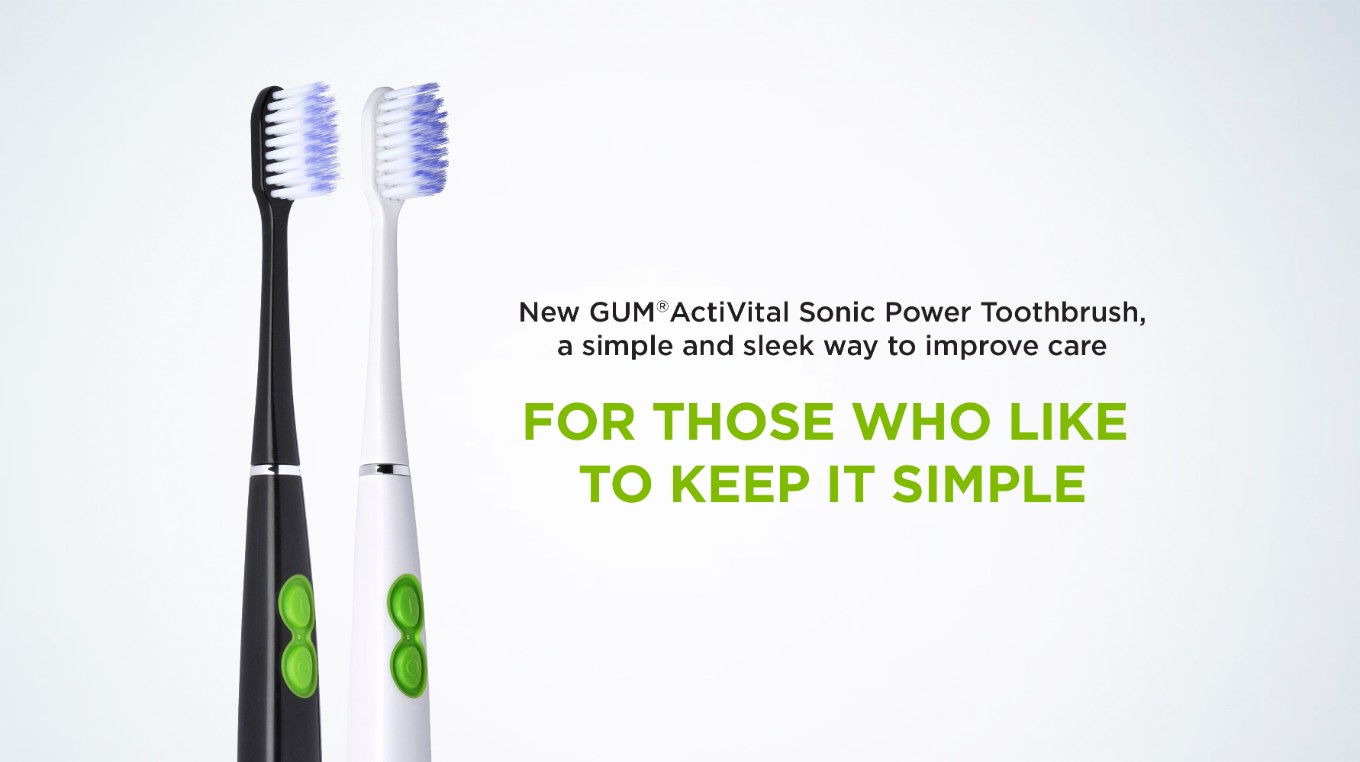 Sunstar GUM ActiVital Sonic Toothbrush - you want this toothbrush