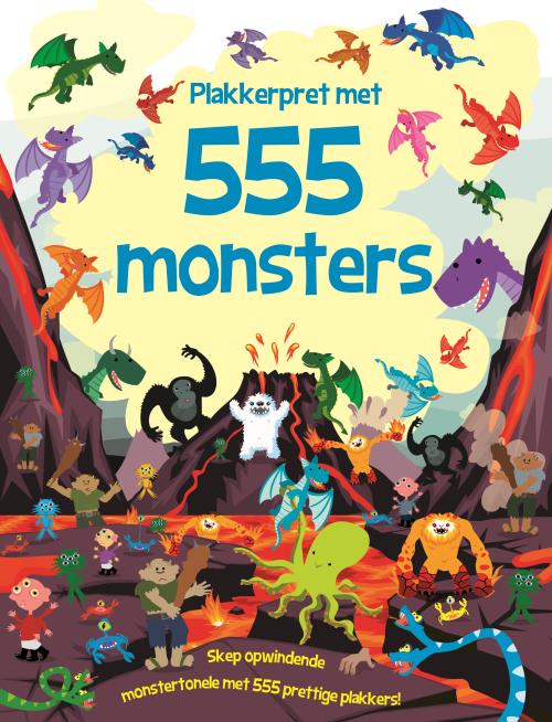 Plakkerpret met 555 monsters